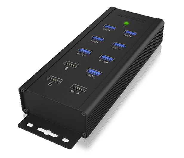 ICY BOX HUB USB-B - 10x USB-A (7x USB 3.2 Gen1) - 1265614 - zdjęcie 2
